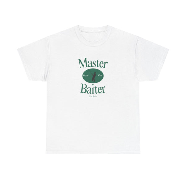 Master Baiter Funny Fishing Tee - Funny Graphic T-Shirt